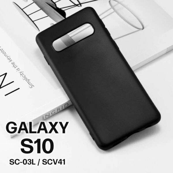 Galaxy S10 TPUケース 　ブラック