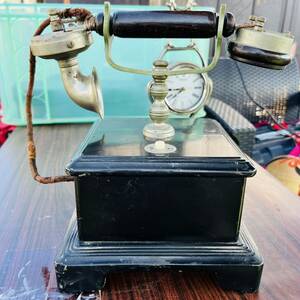  antique retro desk telephone machine that time thing 
