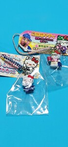 ご当地キティ 秋葉原限定 東京 ハローキティ 根付 ストラップ レア オタク めがねっこ メイド セット