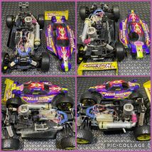 ●京商 1/8エンジン インファーノ Inferno DX Limited + FUTABA 2PL付 プロポ付セット●KYOSHO 中古_画像4