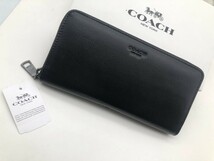 コーチ COACH 長財布 財布 シグネチャー アコーディオンラウンドジップウォレット新品 未使用 贈り物b169C F58928_画像2