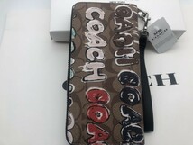 コーチ COACH 長財布 財布 シグネチャー アコーディオンラウンドジップウォレット財布 新品 未使用 贈り物 CM837 p331C_画像7