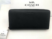 コーチ COACH 長財布 財布 シグネチャー アコーディオンラウンドジップウォレット新品 未使用 贈り物j173C F74769_画像1