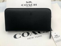 コーチ COACH 長財布 財布 シグネチャー アコーディオンラウンドジップウォレット新品 未使用 贈り物d111 F54000_画像4