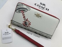 コーチ COACH 長財布 財布 シグネチャー アコーディオンラウンドジップウォレット新品 未使用 贈り物a171 C7800_画像9