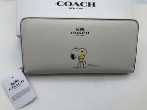 コーチ COACH 長財布 財布 シグネチャー アコーディオンラウンドジップウォレット新品 未使用 贈り物a102 F53773