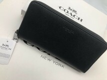 コーチ COACH 長財布 財布 シグネチャー アコーディオンラウンドジップウォレット新品 未使用 贈り物 F58107 f196C_画像2