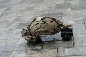 Helmet Fuzz Covers ヘルメットカバーMC for OPS SF Helmet （CRYE LBT FERRO MILITARILY MULTICAM SPIRITUS SYSTEMA）