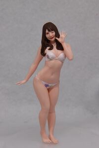 塗装済完成品　フィギュア　MAXFACTORY PLAMAX Naked Angel 1/20 河南実里　立ちポーズ１体