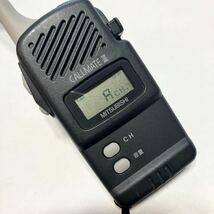 CALLMATEⅢ 3 三菱 トランシーバー MT-813D1形 PJ-101A形充電器 イヤホン 訳あり_画像3