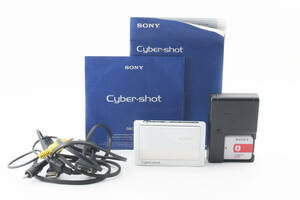 ★美品★ SONY Cyber-shot DSC-T20 ホワイト　コンパクトデジタルカメラ ソニー サイバーショット #0287