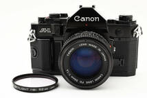 ★外観美品★ Canon A-1 NEW FD 50mm F1.4 レンズセット　フィルムカメラ キヤノン キャノン　 #0261_画像1
