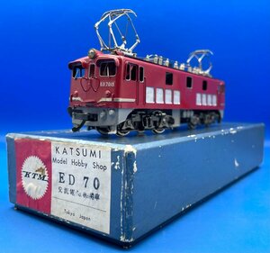 4C09103　1/80　16.5㎜　カツミ　ED70　完成品　ジャンク品