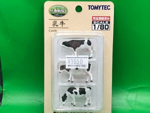 4C17012 1/80 TOMYTEC.* animal 80. cow new goods 