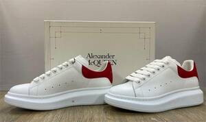 アレキサンダーマックイーン/ALEXANDER McQUEEN スニーカー 40 (553680 WHGP7 9676) WHITE LUST RED　★未使用★