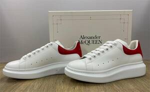 アレキサンダーマックイーン/ALEXANDER McQUEEN スニーカー 41 (553680 WHGP7 9676) WHITE LUST RED　★未使用★