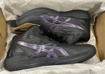 asics アシックス バスケットシューズ 27.5cm GELHOOP V14 EXTRA WIDE ブラック/レッド (1063A051-100)　★未使用★_画像9