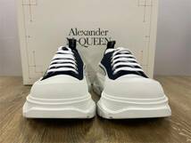 Alexander McQueen/アレキサンダーマックイーン Tread Slick Lace Up (41) スニーカー (611705W4MV21070) Black×White　★未使用★_画像3