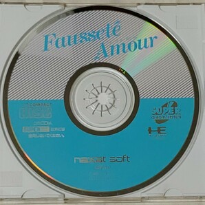 PCエンジン SUPER CD-ROM2 フォーセットアムール Faussete amour ナグザット NAXAT 取説帯有りの画像4