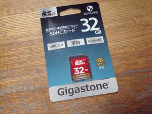 Gigastone 4KUHD対応 SDHC 32GB CLASS⑩ 送料無料