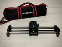 ACEBIL コンパクトスライダー S20+PLUS リーベック　Libec ALX 三脚　Velbon slider_画像1