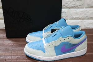 新品 28㎝　NIKE AIR JORDAN 1 LOW SE エア ジョーダン 1 ロー　SE Aquatone and Psychic Purple メンズスニーカー