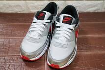 新品 26.5㎝ ナイキ NIKE AIR MAX 90 エアマックス90 PHOTON DUST/UNIVERSITY RED_画像3