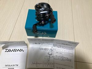 ダイワ 17 タトゥーラ SV TW 8.1L 左巻 TATULA DAIWA ベイトリール ジリオン スティーズ 