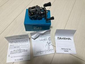 ダイワ 17 タトゥーラ SV TW 6.3L 左巻 TATULA DAIWA ベイトリール ジリオン スティーズ 