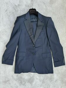 Bottega Veneta タキシード スーツ セットアップ テーラードジャケット ネイビー ブラック 44