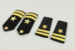 5080■ Vanguard アメリカ海軍 大尉 ハード肩章 階級章 アメリカ軍 米軍