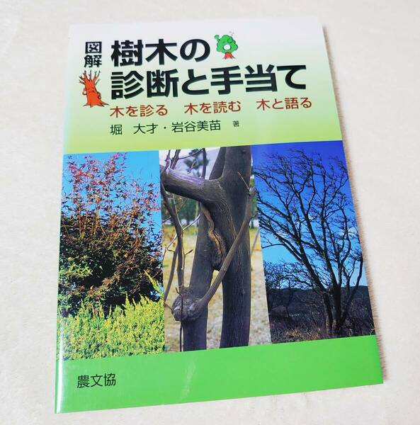 送料無料★図解　樹木の診断と手当て　木を診る　木を読む　木と語る