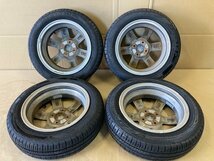 ホンダ N-ONE JG1 JG2 プレミアム 純正 アルミホイール 14インチ 4.5J オフセット40 4H PCD100 ダンロップ 155/65R14 サマータイヤ 4本 YDW_画像3