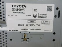 トヨタ 純正 メモリーナビ NSCP-W62 2012年 ② B9_画像5