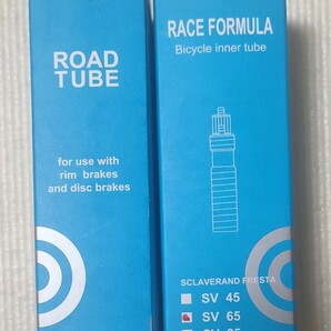 TPUチューブ 65mm 700C 28 2本セット race formula ①の画像1