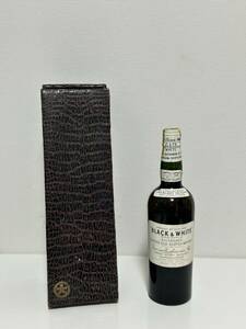 希少ブラック&ホワイト 旧ラベル ウイスキー 760ml 43度 Black&White BUCHANAN'S スコッチ 古酒