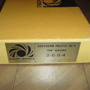 HO Sunset Models Southern Pacific 2-8-8-4 AC-9 U/Pの画像9