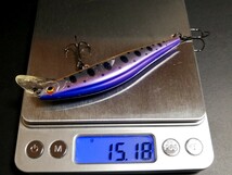 ダイワ　wise minnow 桜鱒　スペシャル　九零　fs ワイズミノー　サクラマス　スペシャル　90 fs パープル　ヤマメ　ミノー_画像6