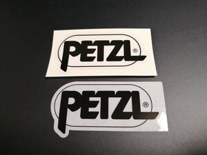 ペツル　ステッカー　シール　２枚　ヘッドライト　petzl 