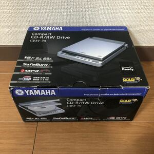 【未使用】YAMAHA Compact CD-R RW DRIVE CRW-70 MP3 CD