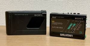 【SONY ソニー FM/AMラジオ「WM-F501」カセットプレーヤー】ウォークマン/パワーアダプター/通電のみOK★/S63-258