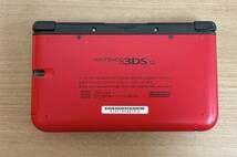 【Nintendoニンテンドー3DS LL レッドブラック本体】任天堂/通電OK/ゲーム機器/初期化済/S63-206_画像7