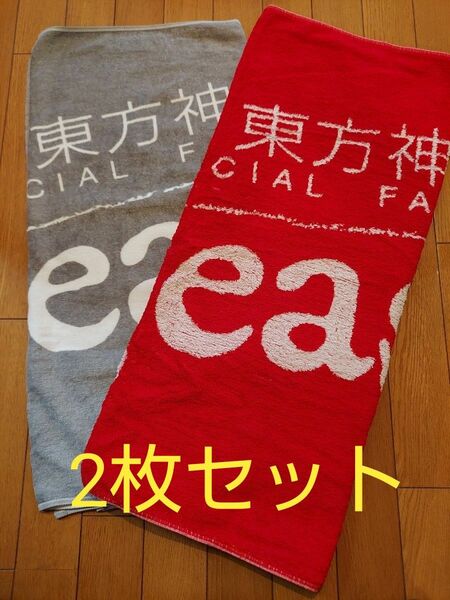 東方神起 Bigeastビッグ タオル2枚セット