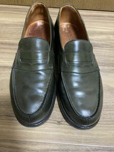 J.M.WESTON Loafer Hunter green we stone 180 5D waist nweston