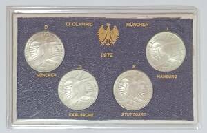 ◇1972年　ミュンヘンオリンピック記念メダル4枚セット◇hy542
