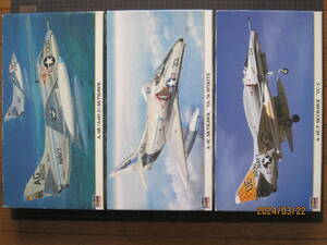 1/48 ハセガワ A-4B, A-4C, A-4E/F　３機セット