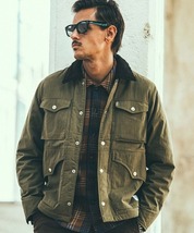 【CRIMIE クライミー 】ミリタリーボアワークジャケットM 「WILL MILITARY BOA COVERALL JACKET」 大人の男が似合うルード系ブランド_画像1