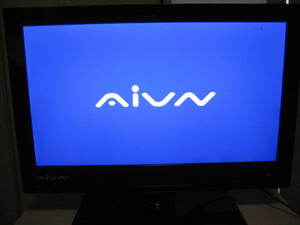 格安、AIVN、液晶テレビ19インチ、通電確認、送料無料