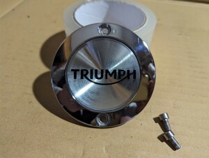  Triumph TRIUMPH Bonneville T120 black BONNEVILLE T120BLACK 2022 new car removing clutch cover emblem 