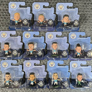 (Y14)Soccerstars 2024 Manchester City 11 Figure set サッカースターズ マンチェスターC #De Bruyne #Haaland #Grealish #Julian Alvarezの画像1